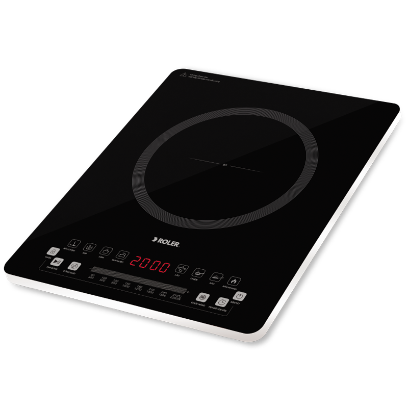 Bếp điện từ Roler RIC-6003 (2200W - Kèm nồi lẩu 520g)