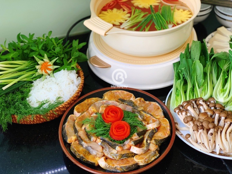 Cách nấu lẩu cá tầm Sapa chuẩn vị - Bí quyết nấu ăn ngon