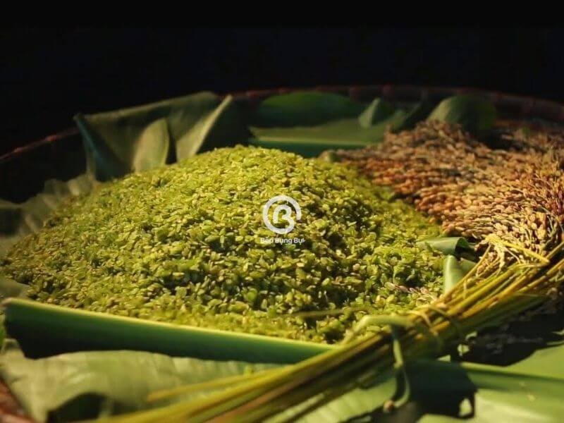 Cốm non Tây Bắc - Hương vị mùa thu đặc sản Cốm non Tây Bắc