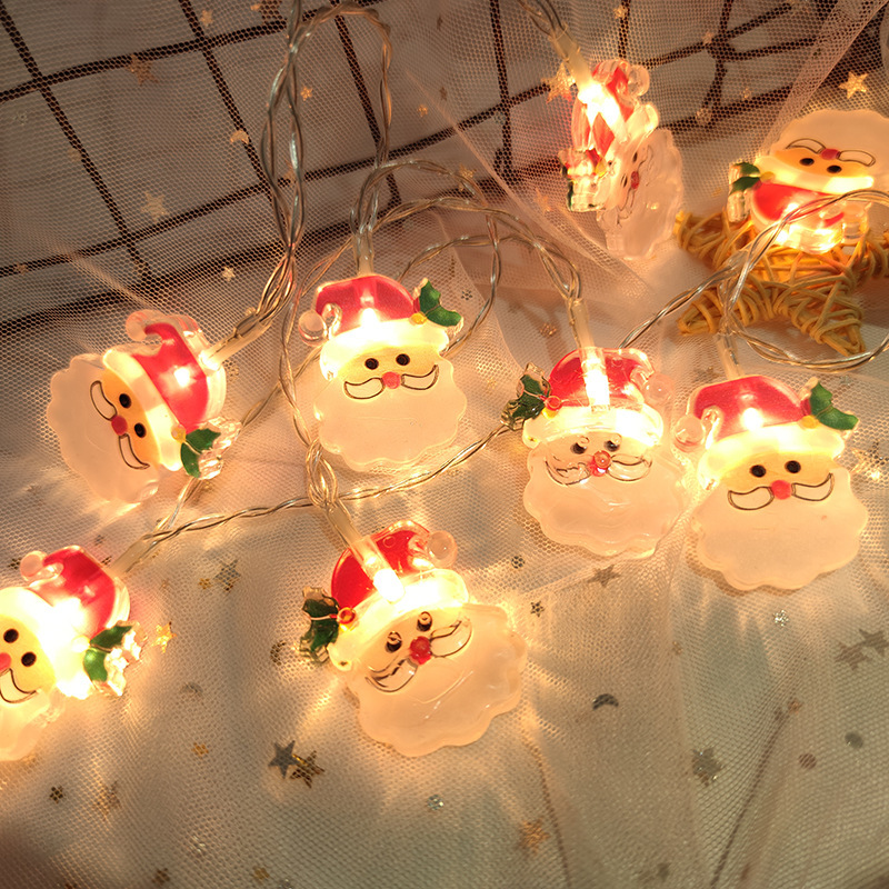 Dây đèn trang trí Giáng Sinh - Dây đèn hình ông già Noel 3m Bếp ...
