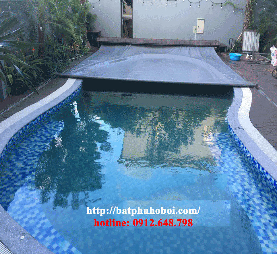 LẮP ĐẶT MÁI CHE BỂ BƠI TỰ ĐỘNG TẠI HÀ NỘI