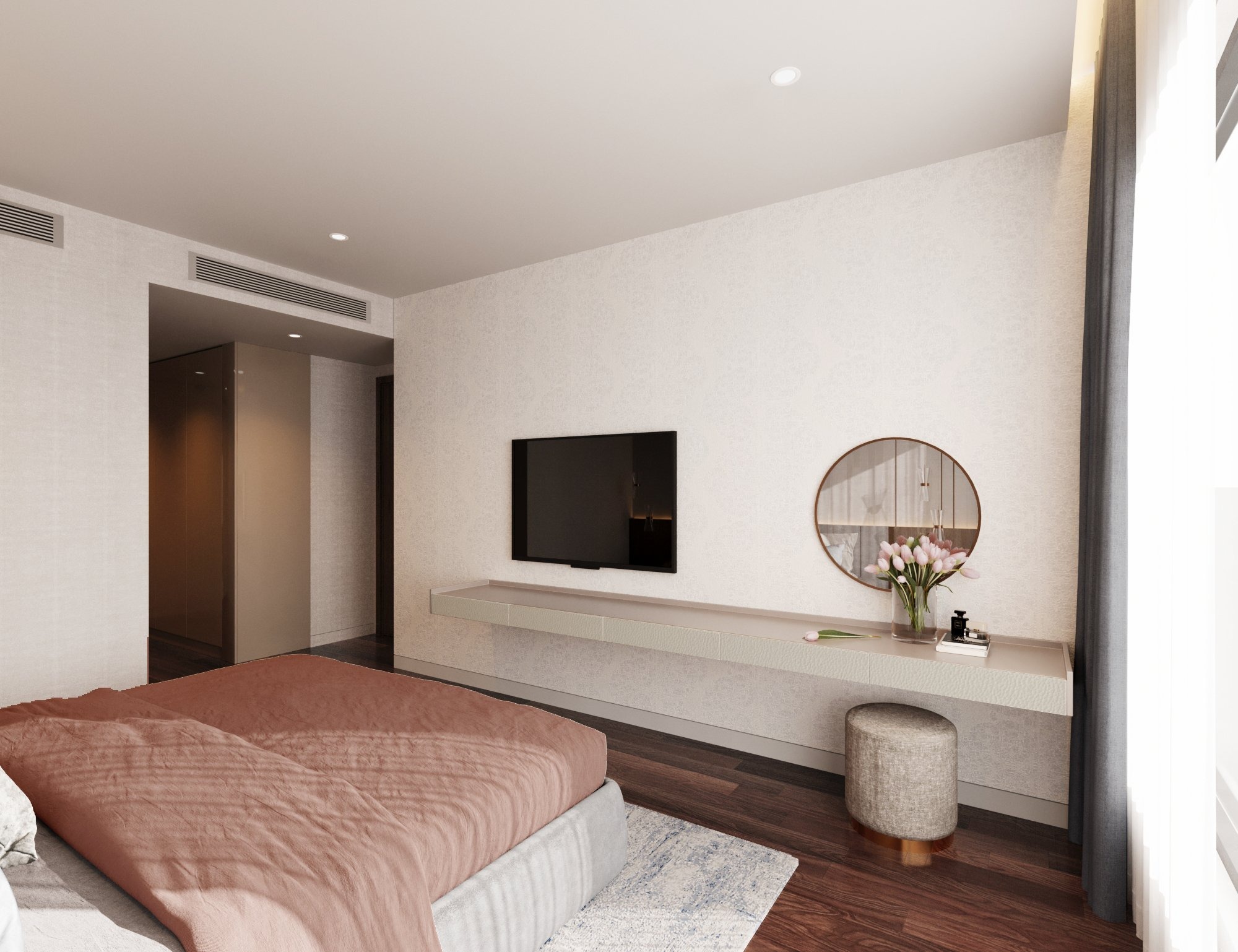 Khu vực bàn ăn trong gói nội thất Gaudi – thanh lịch và tiện nghi