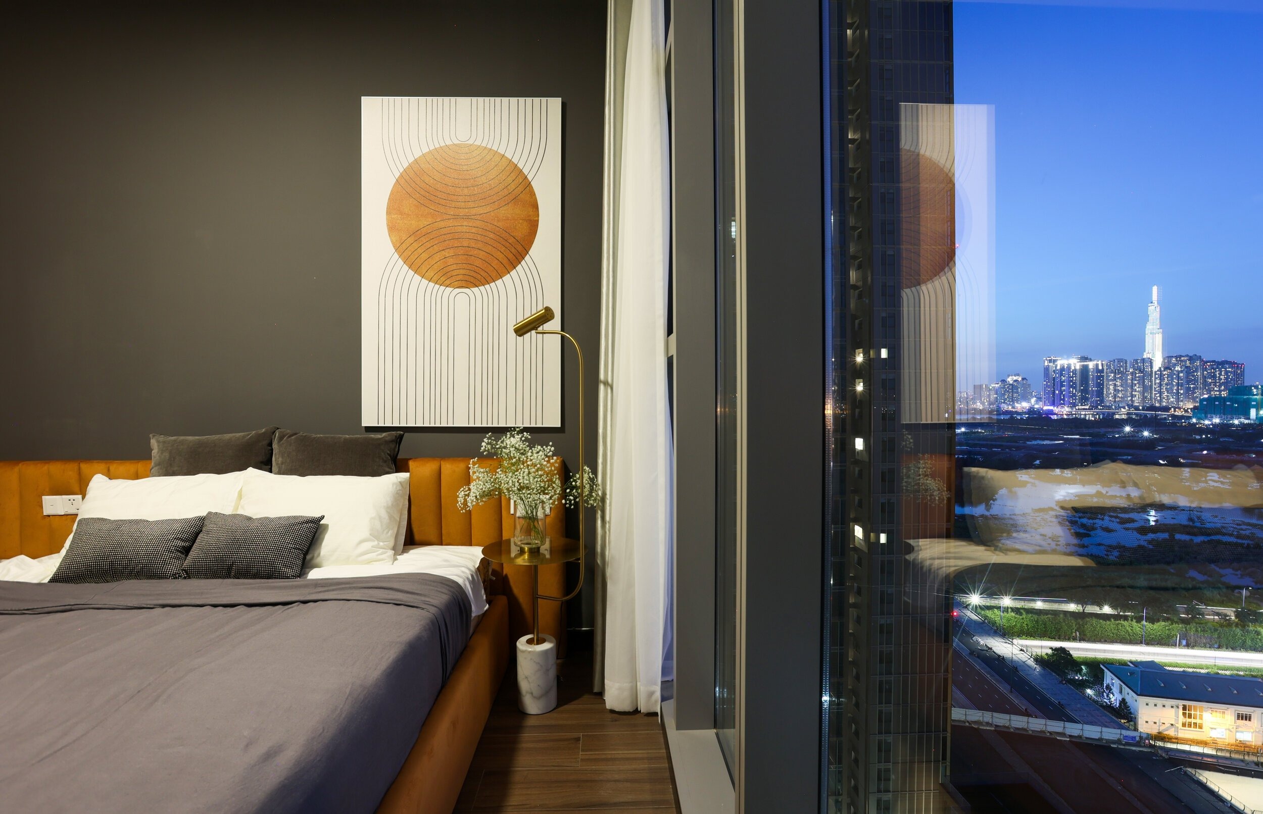 Khu vực bàn ăn trong gói nội thất Urban Collection – hiện đại và tiện nghi
