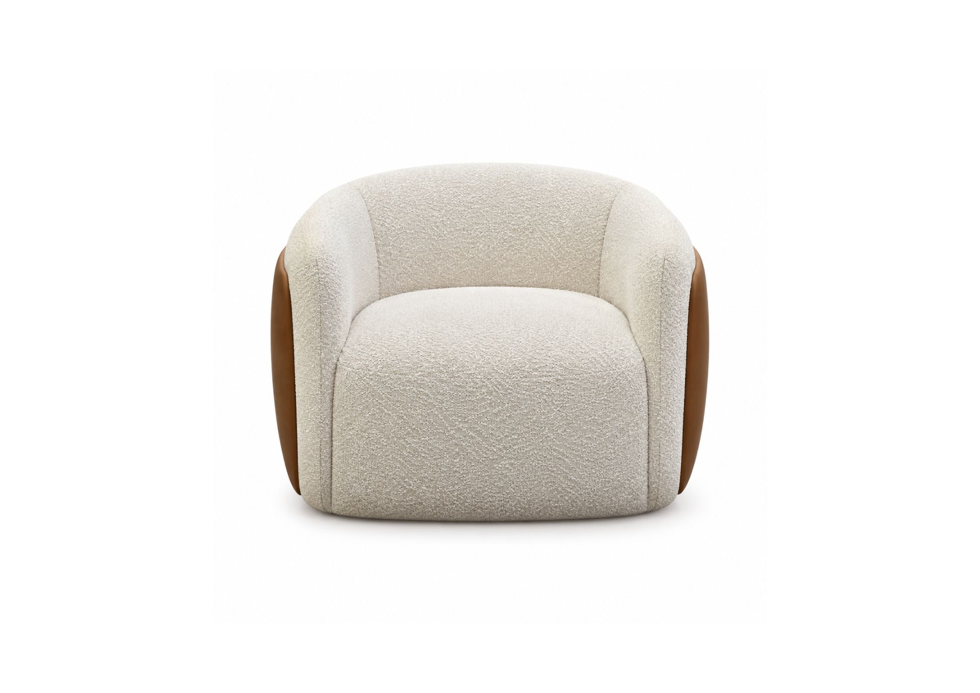 Ghế Armchair Apsley uốn cong hữu cơ Anna Casa