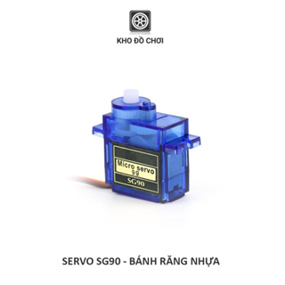 Servo xanh SG90 - Bánh răng nhựa (1.8Kg)