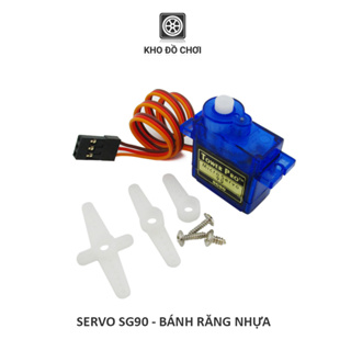 Servo xanh SG90 - Bánh răng nhựa (1.8Kg)