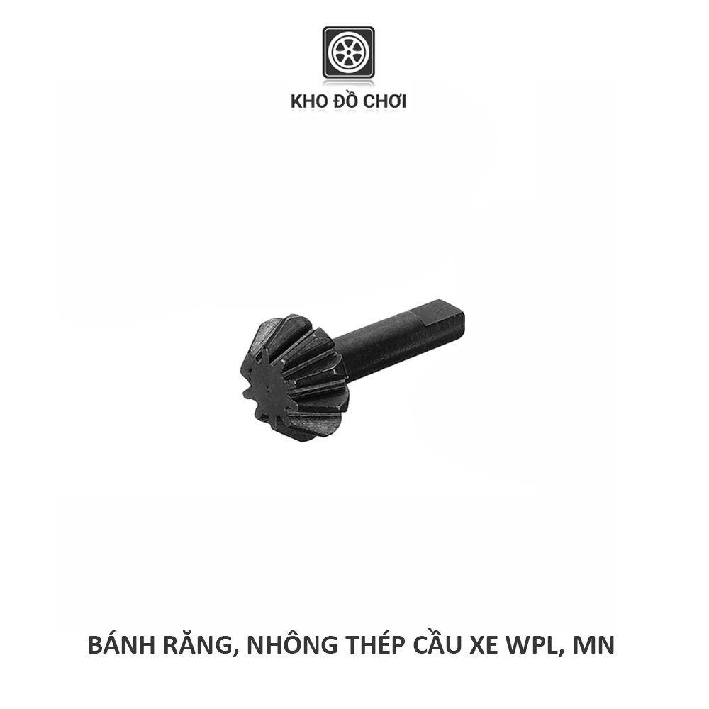 Bánh răng nhông thép lắp cầu xe WPL 1:16, MN 1:12