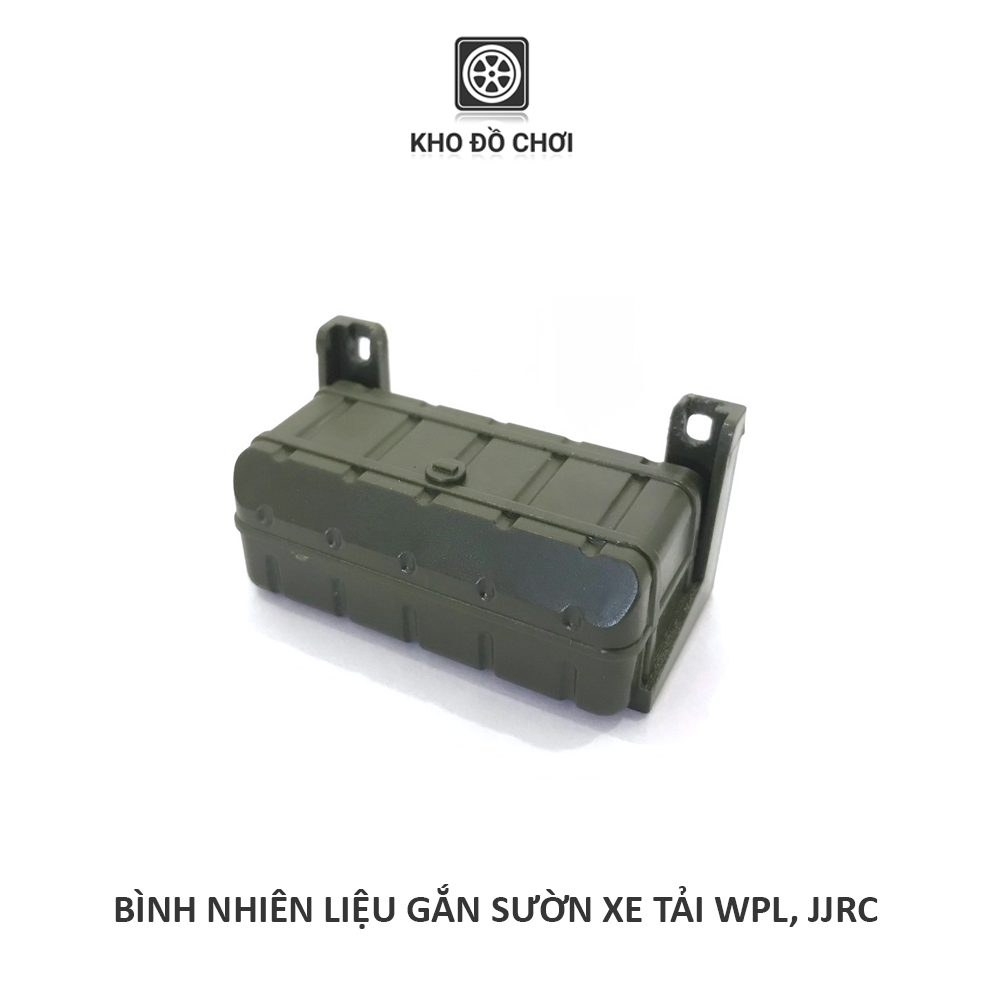 Bình nhiên liệu gắn sườn xe tải WPL, JJRC tỉ lệ 1:16