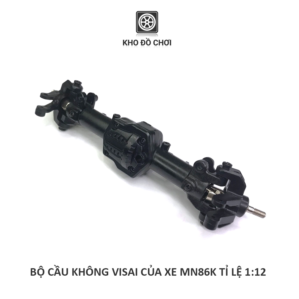 Bộ cầu không visai lắp cho xe MN86K tỉ lệ 1:12