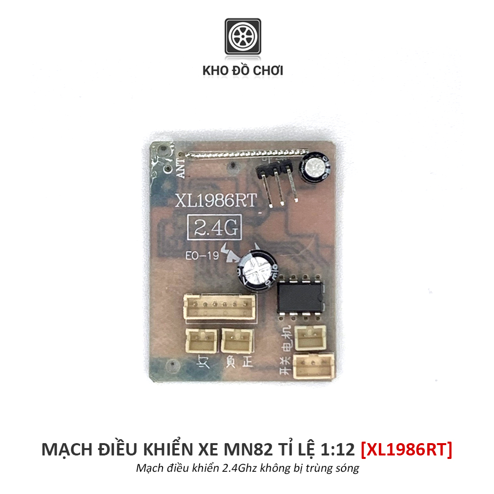 Bộ điều khiển xe MN82 tỉ lệ 1:12