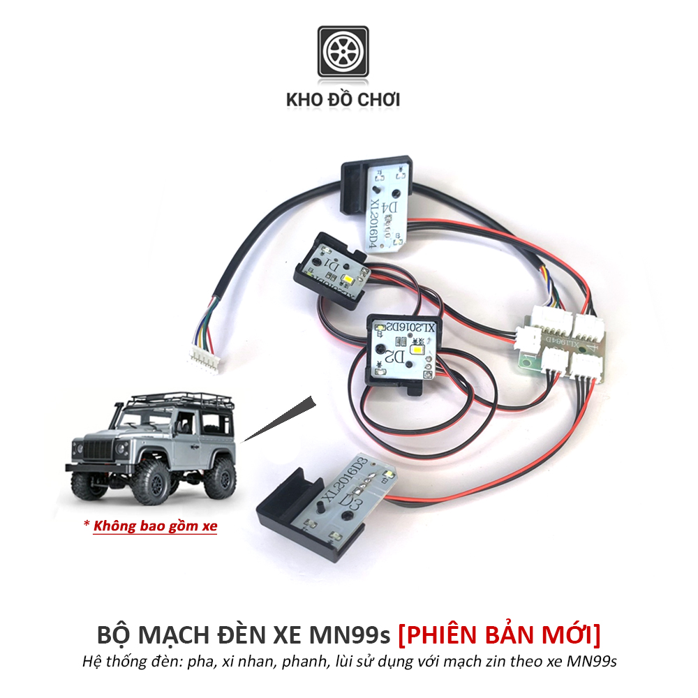 Bộ điều khiển MN88K/7A 2.4Ghz 2 kênh (Nâng cấp xe MN99s, MN82, MN78, MN168,...)