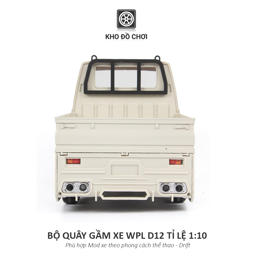 Bộ quây gầm xe WPL D12 tỉ lệ 1:10 - phong cách xe thể thao, Drift
