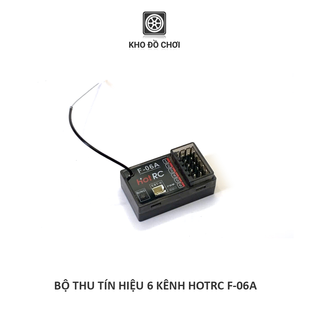 Bộ thu tín hiệu Rx HotRC CT400, F06A, F08A, F01A, F10A