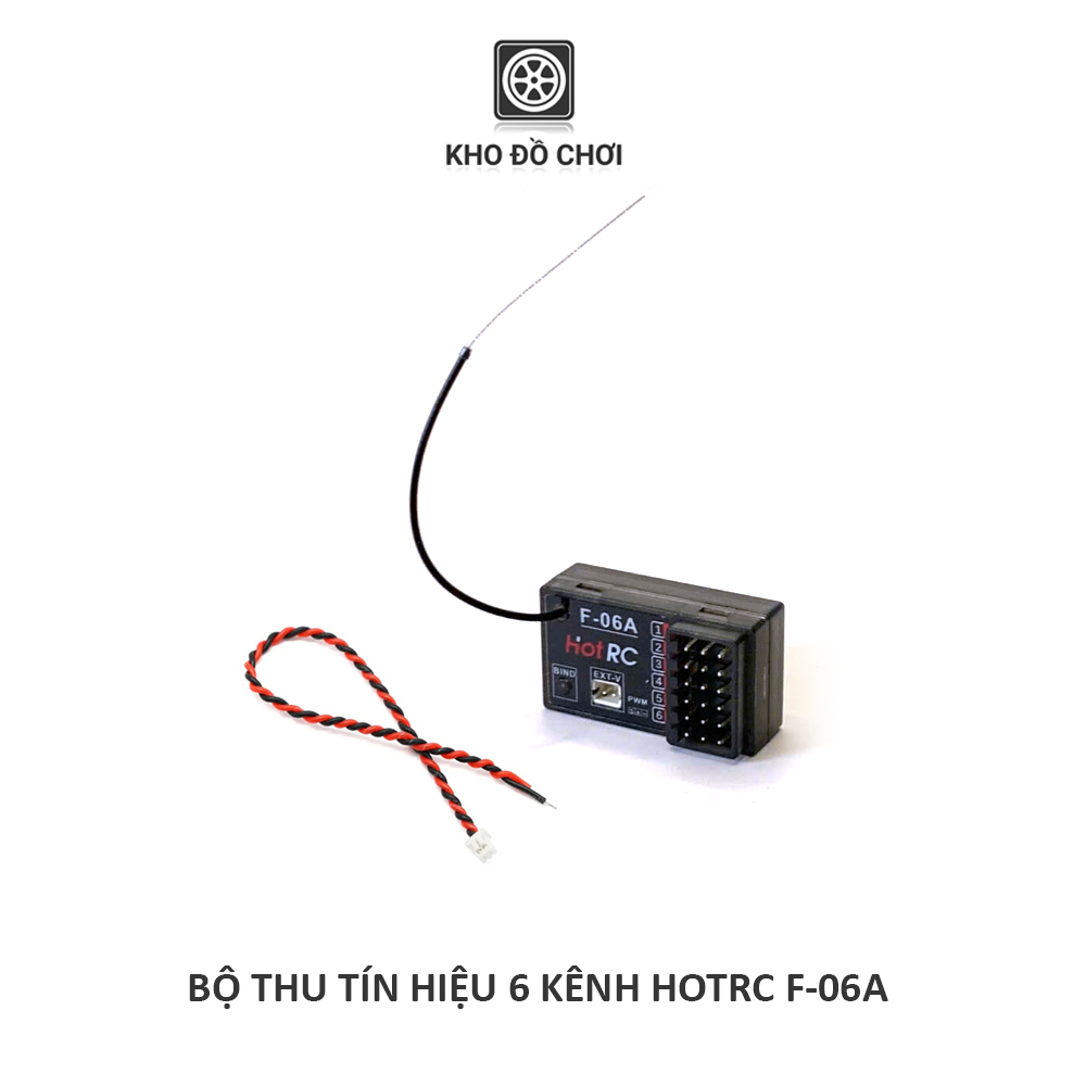 Bộ thu tín hiệu Rx HotRC CT400, F06A, F08A, F01A, F10A