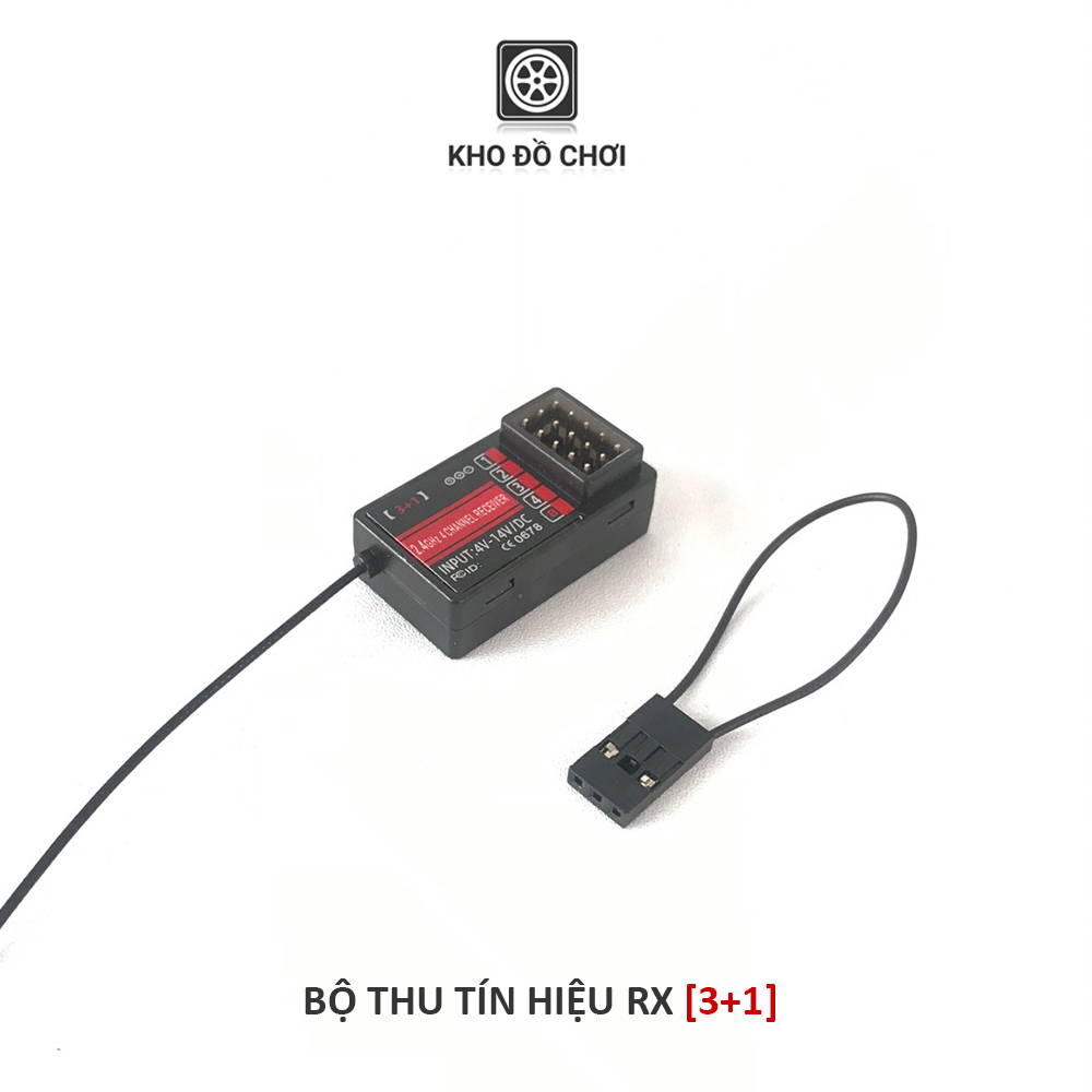 Tay điều khiển HotRC CT400, CT600 2.4Ghz | 4-6 Kênh