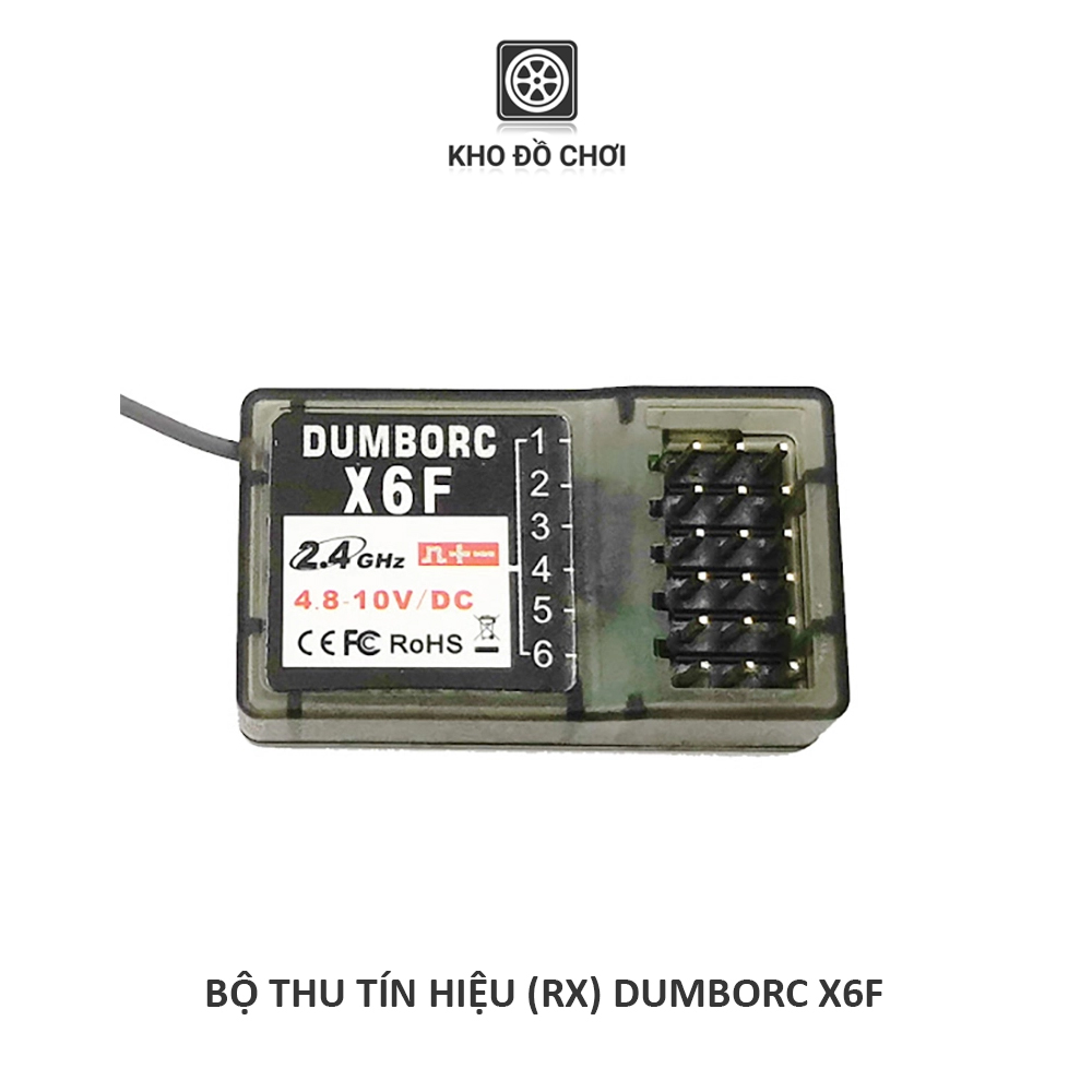 Bộ thu tín hiệu Rx DumboRC, RBR/C X6F, X6FG (6 kênh)