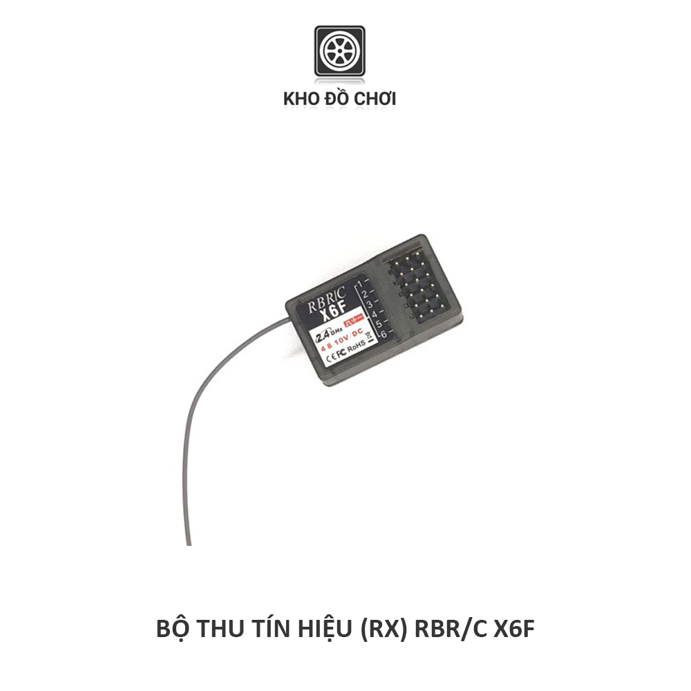 Bộ thu tín hiệu Rx DumboRC, RBR/C X6F, X6FG (6 kênh)