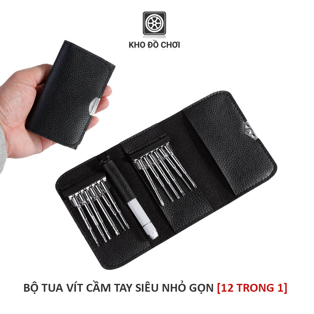 Bộ tua vít đa năng - siêu nhỏ gọn 12 trong 1
