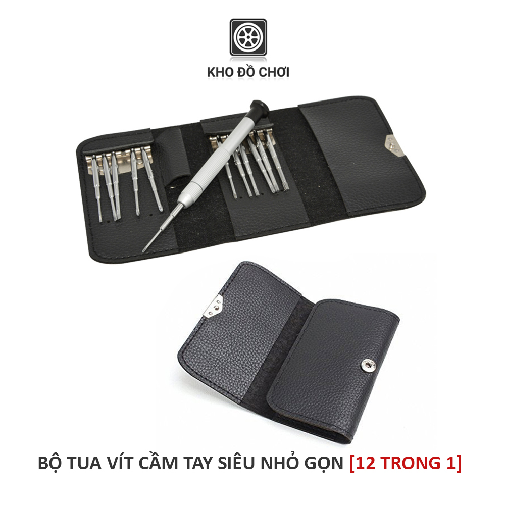 Bộ tua vít đa năng - siêu nhỏ gọn 12 trong 1