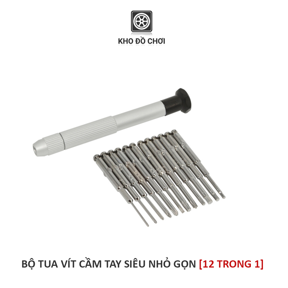 Bộ tua vít đa năng - siêu nhỏ gọn 12 trong 1