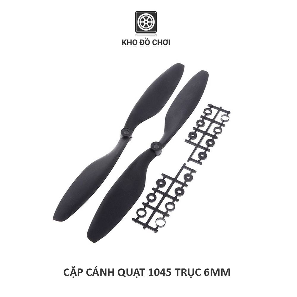 Cặp cánh quạt 1045 đường kính lỗ 6mm sải cánh 120mm