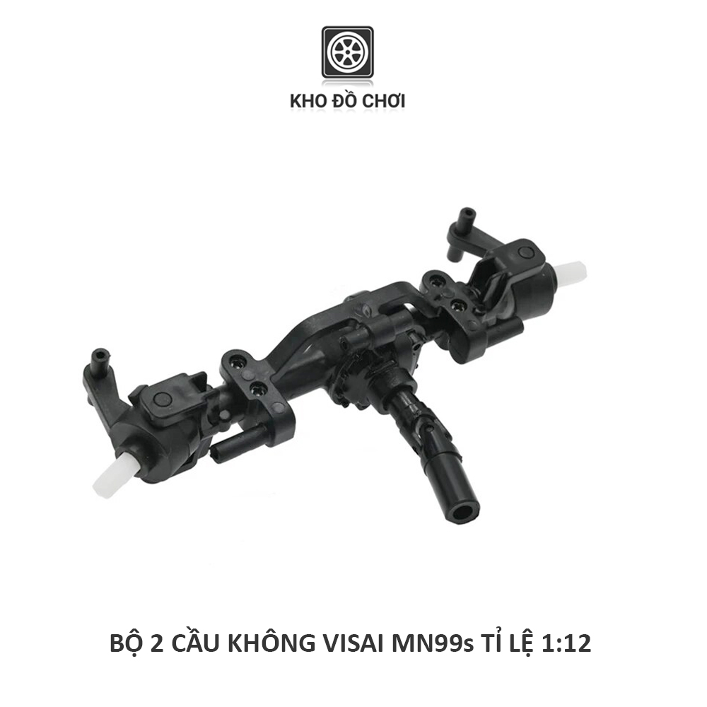 Bộ 2 cầu không visai MN99s tỉ lệ 1:12 (Kèm cùm treo cầu)
