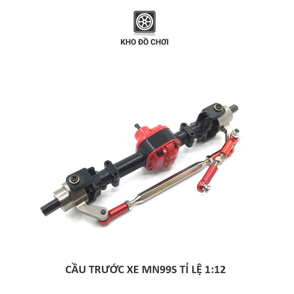 Bộ 2 cầu Full kim loại lắp cho xe MN99s, D90, D91 tỉ lệ 1:12 (Có visai & không visai)
