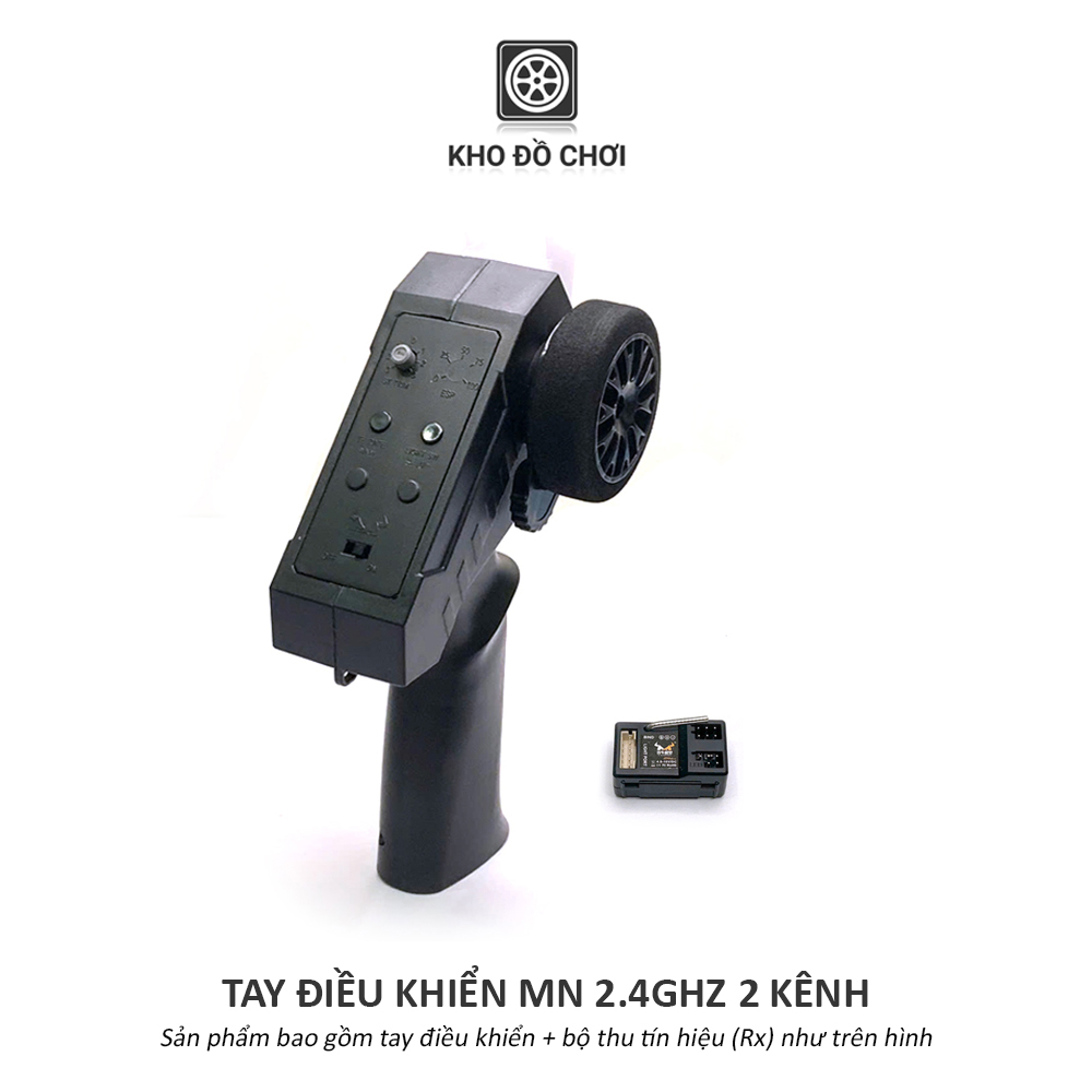 Bộ điều khiển MN88K/7A 2.4Ghz 2 kênh (Nâng cấp xe MN99s, MN82, MN78, MN168,...)