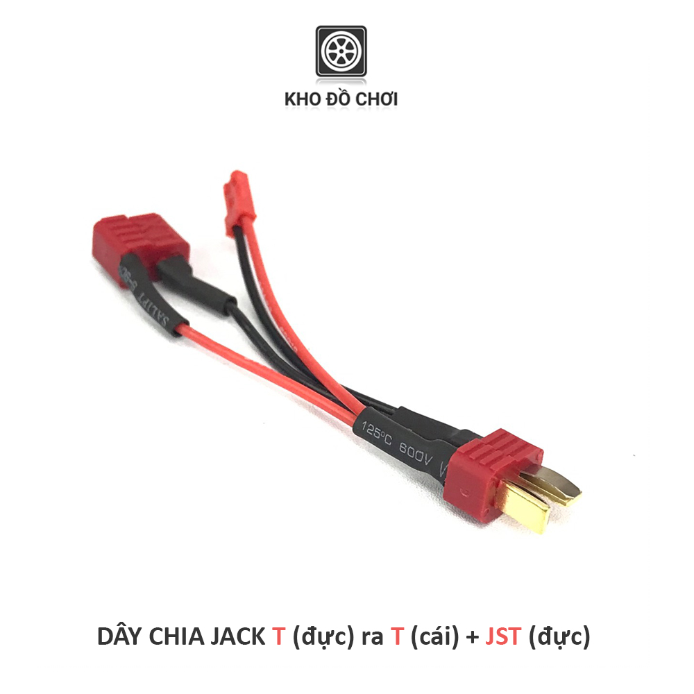 Dây chuyển đổi dầu jack cắm chữ T, JST