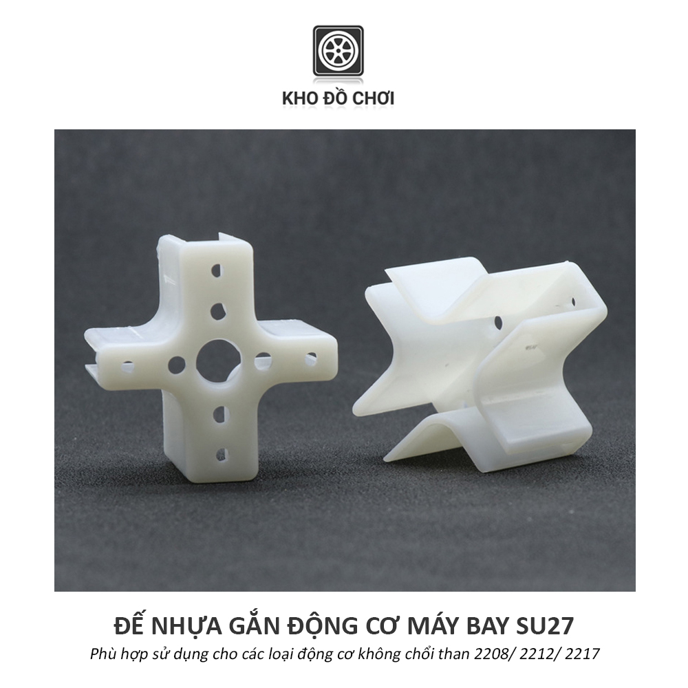 Đế nhựa gắn động cơ máy bay Su27 (Brushless Motor 2208/ 2212/ 2217)