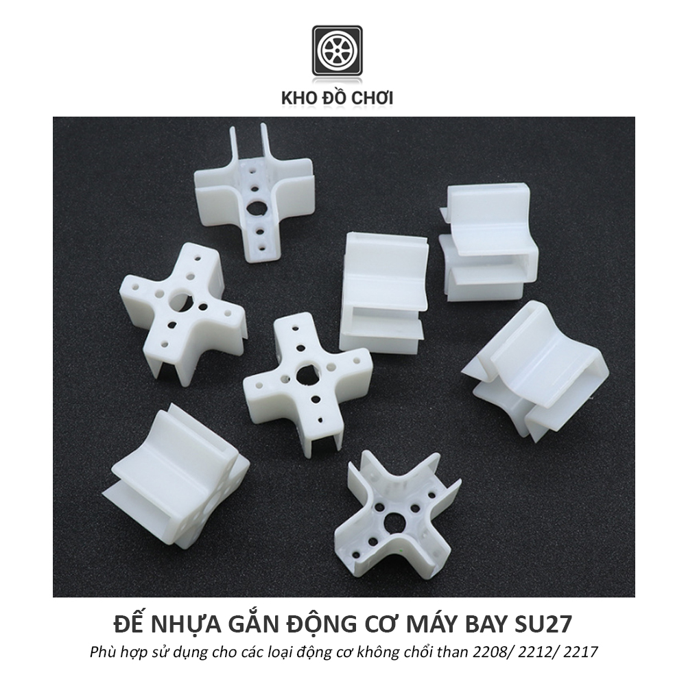 Đế nhựa gắn động cơ máy bay Su27 (Brushless Motor 2208/ 2212/ 2217)