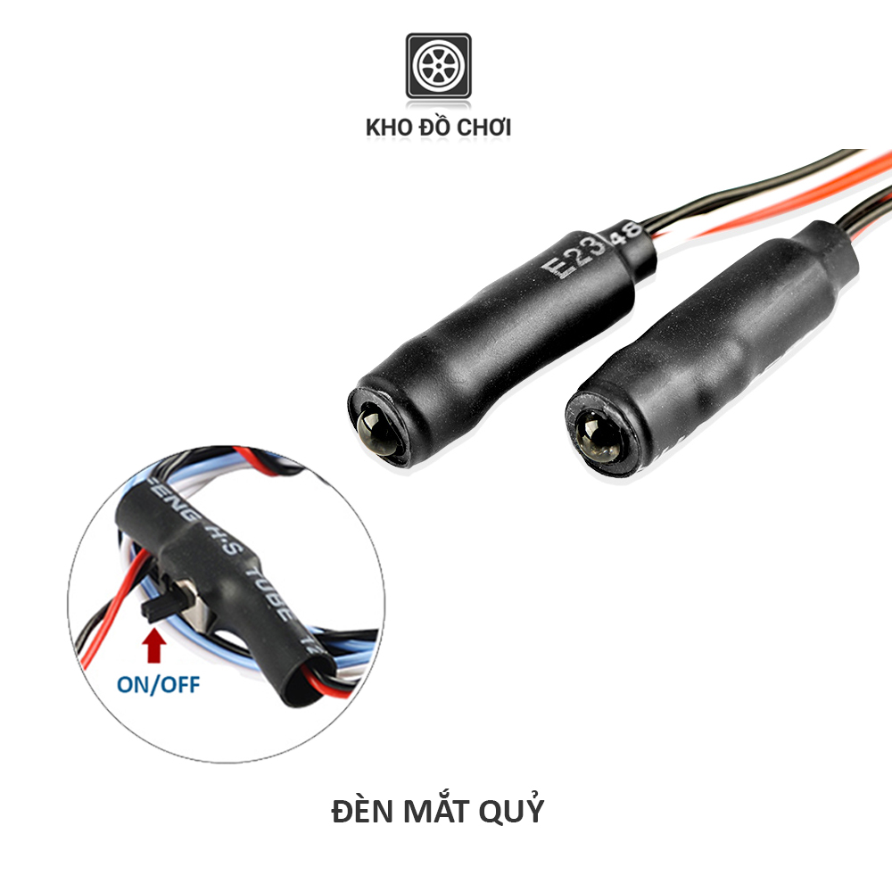 Đèn mắt quỷ lắp cho xe RC