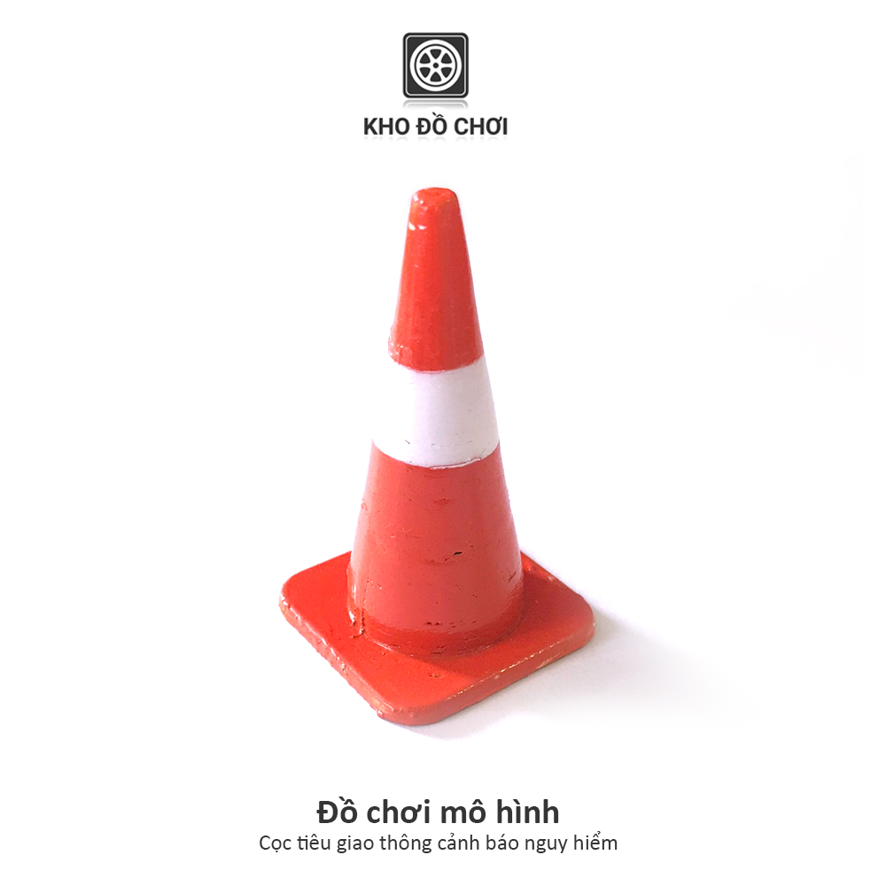 Mô hình cọc tiêu giao thông cảnh báo nguy hiểm tỉ lệ 1:16 & 1:12
