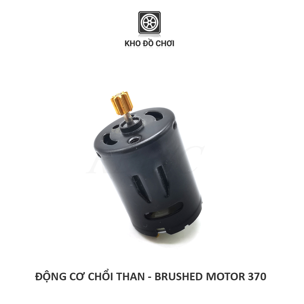 Động cơ chổi than - Motor 370 tốc độ cao