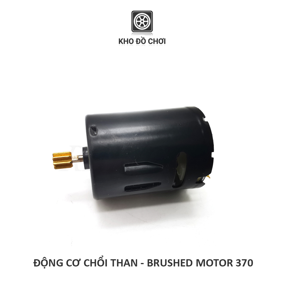 Động cơ chổi than - Motor 370 tốc độ cao