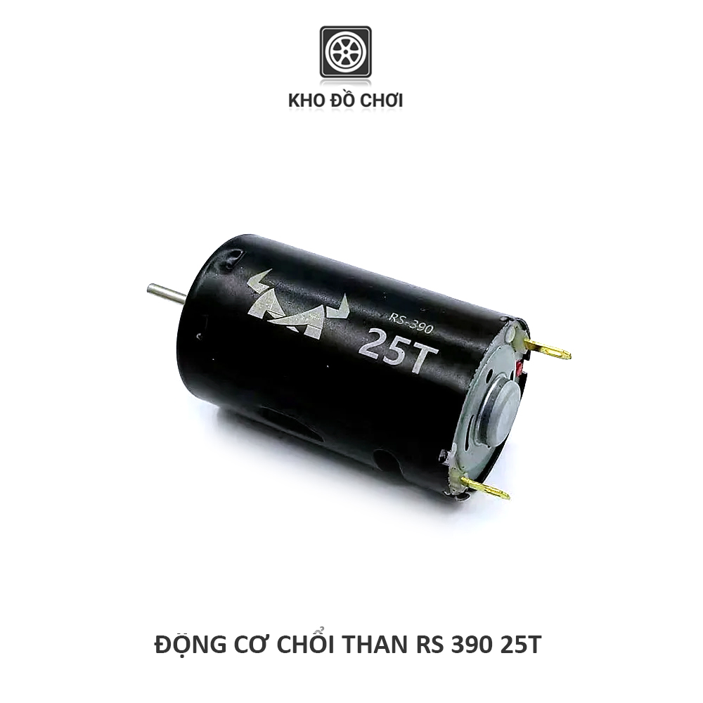 Động cơ chổi than 25T Motor RS 390 lắp cho xe MN86 tỉ lệ 1:12