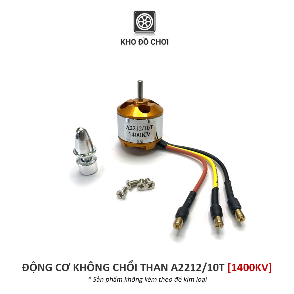 Động cơ không chổi than XXD A2212 5T/10T/13T - 1000/1400/2450KV (Brushless Motor)