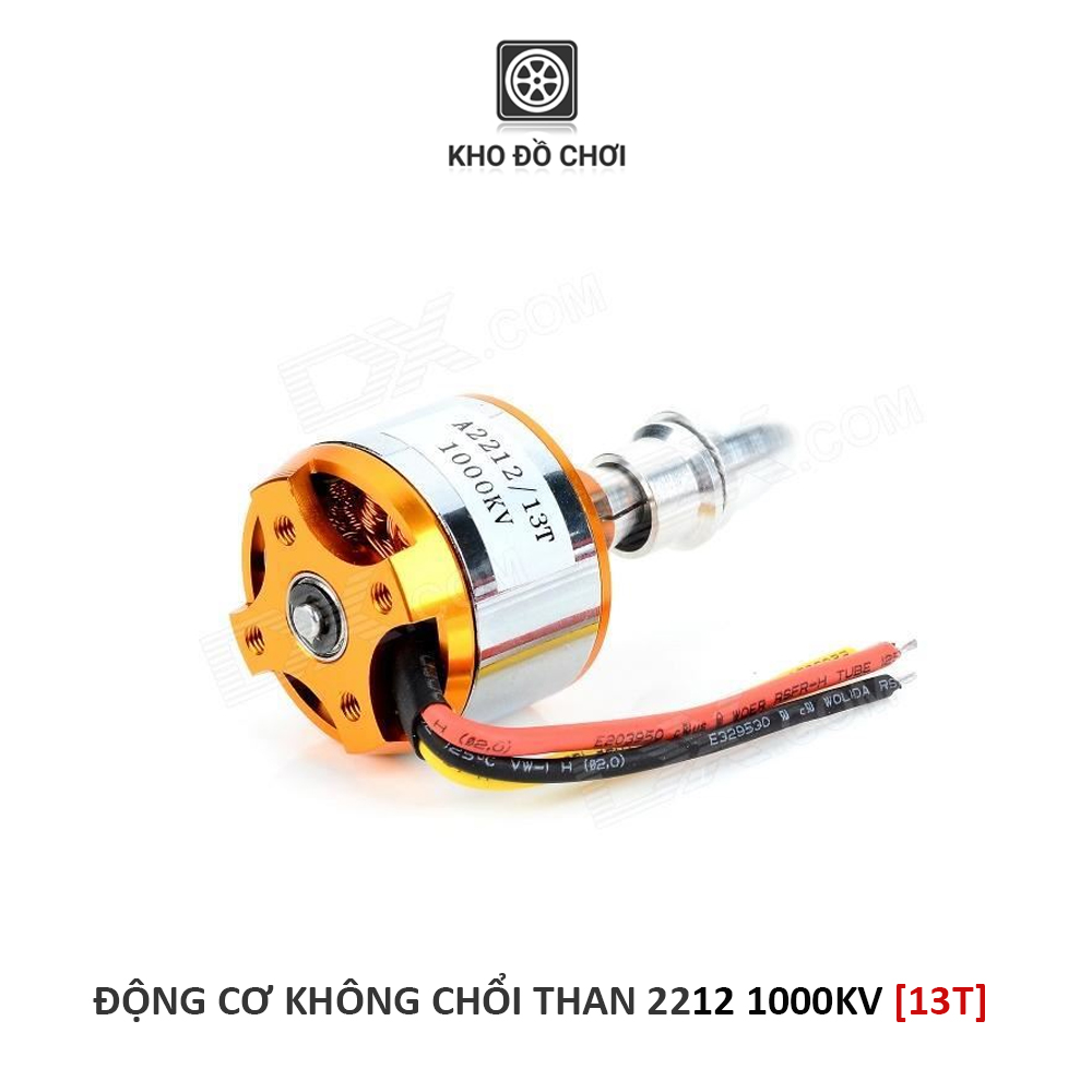 Động cơ không chổi than XXD A2212 5T/10T/13T - 1000/1400/2450KV (Brushless Motor)