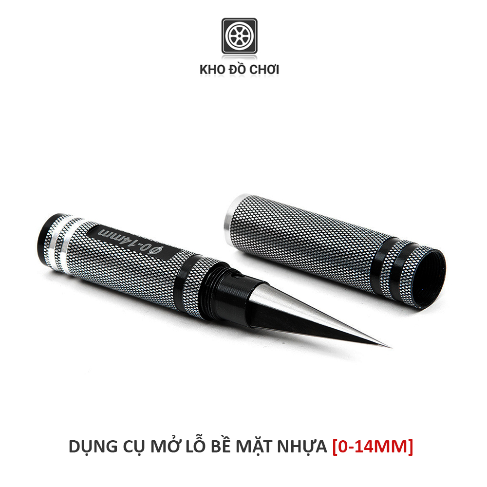 Dụng cụ mở lỗ bề mặt nhựa bằng thép gió HSS - đường kính lỗ từ 0-14mm