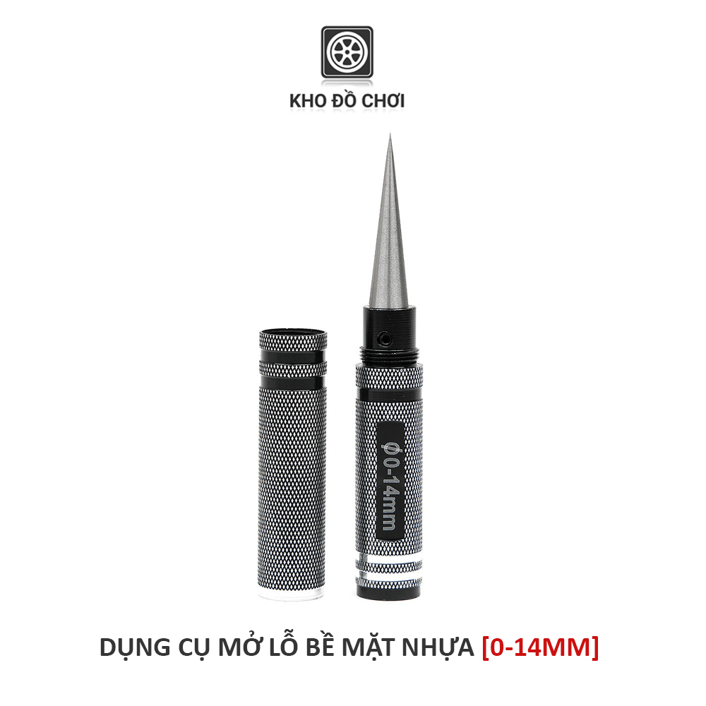 Dụng cụ mở lỗ bề mặt nhựa bằng thép gió HSS - đường kính lỗ từ 0-14mm
