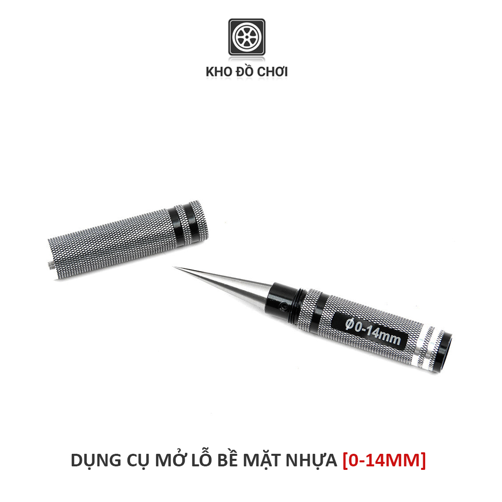 Dụng cụ mở lỗ bề mặt nhựa bằng thép gió HSS - đường kính lỗ từ 0-14mm