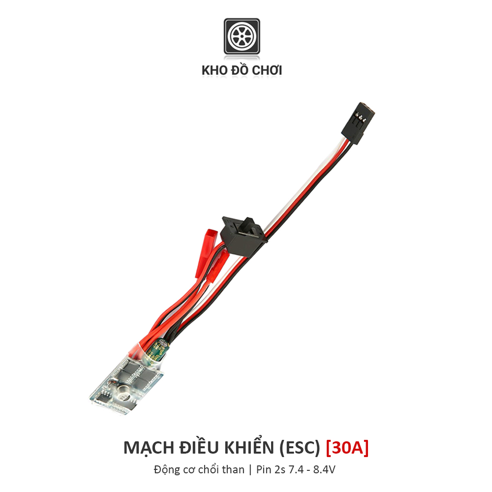 Mạch điều khiển ESC 30A Brushed