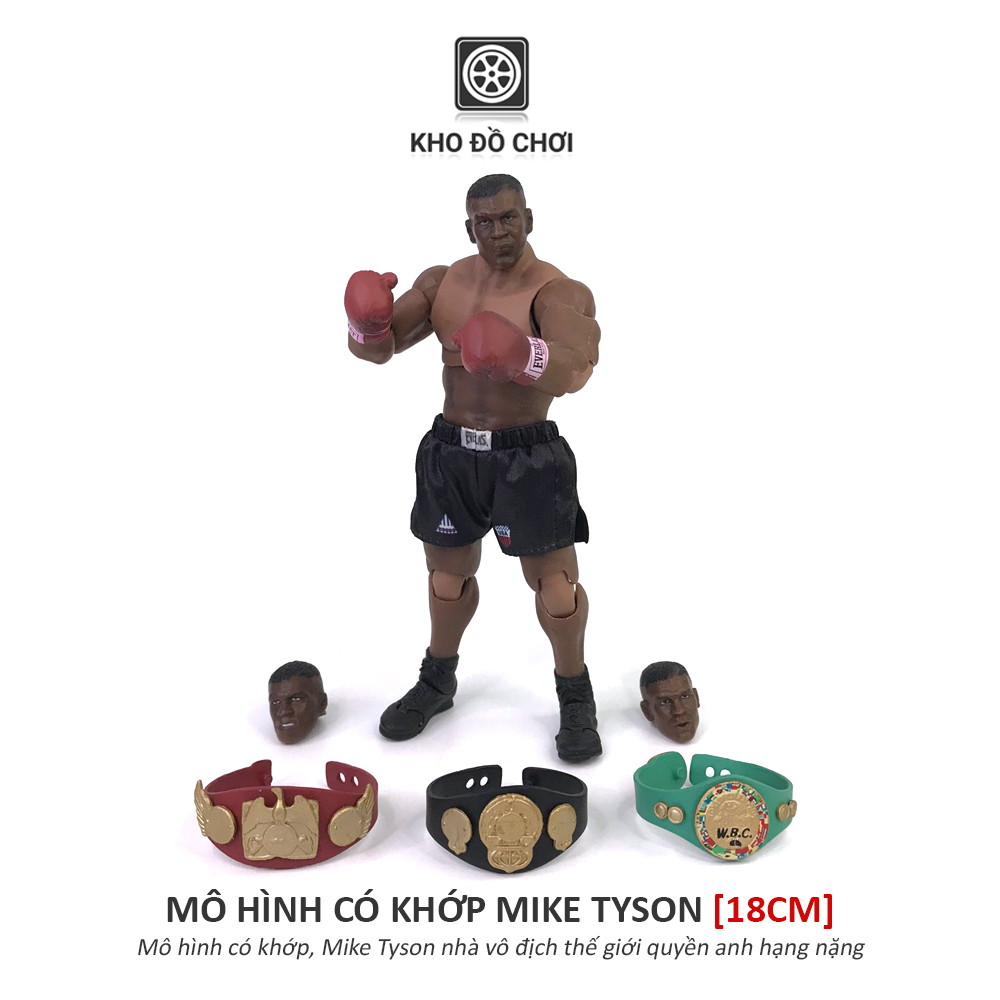 Mô hình có khớp Mike Tyson - nhà vô địch quyền anh hạng nặng (18cm)