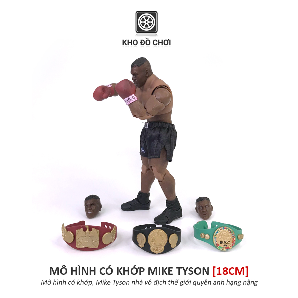 Mô hình có khớp Mike Tyson - nhà vô địch quyền anh hạng nặng (18cm)