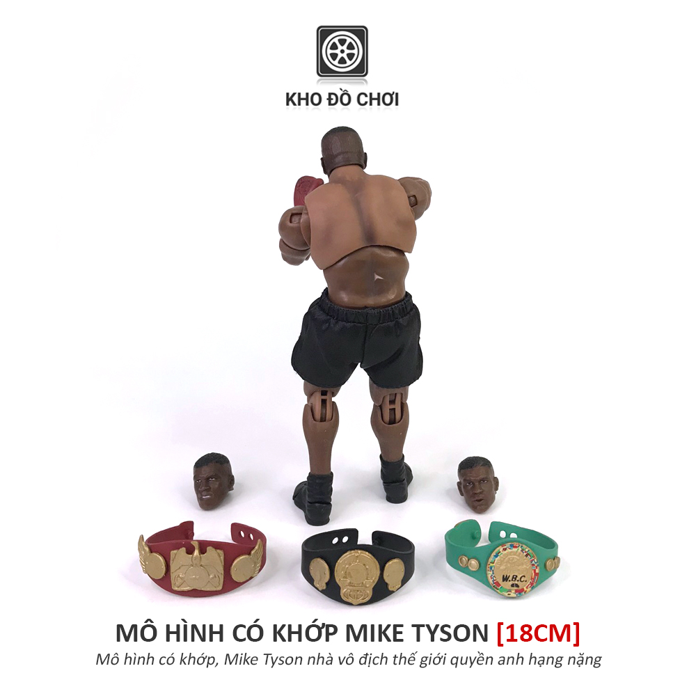 Mô hình có khớp Mike Tyson - nhà vô địch quyền anh hạng nặng (18cm)