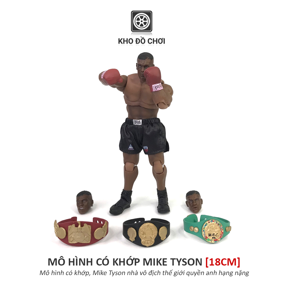 Mô hình có khớp Mike Tyson - nhà vô địch quyền anh hạng nặng (18cm)