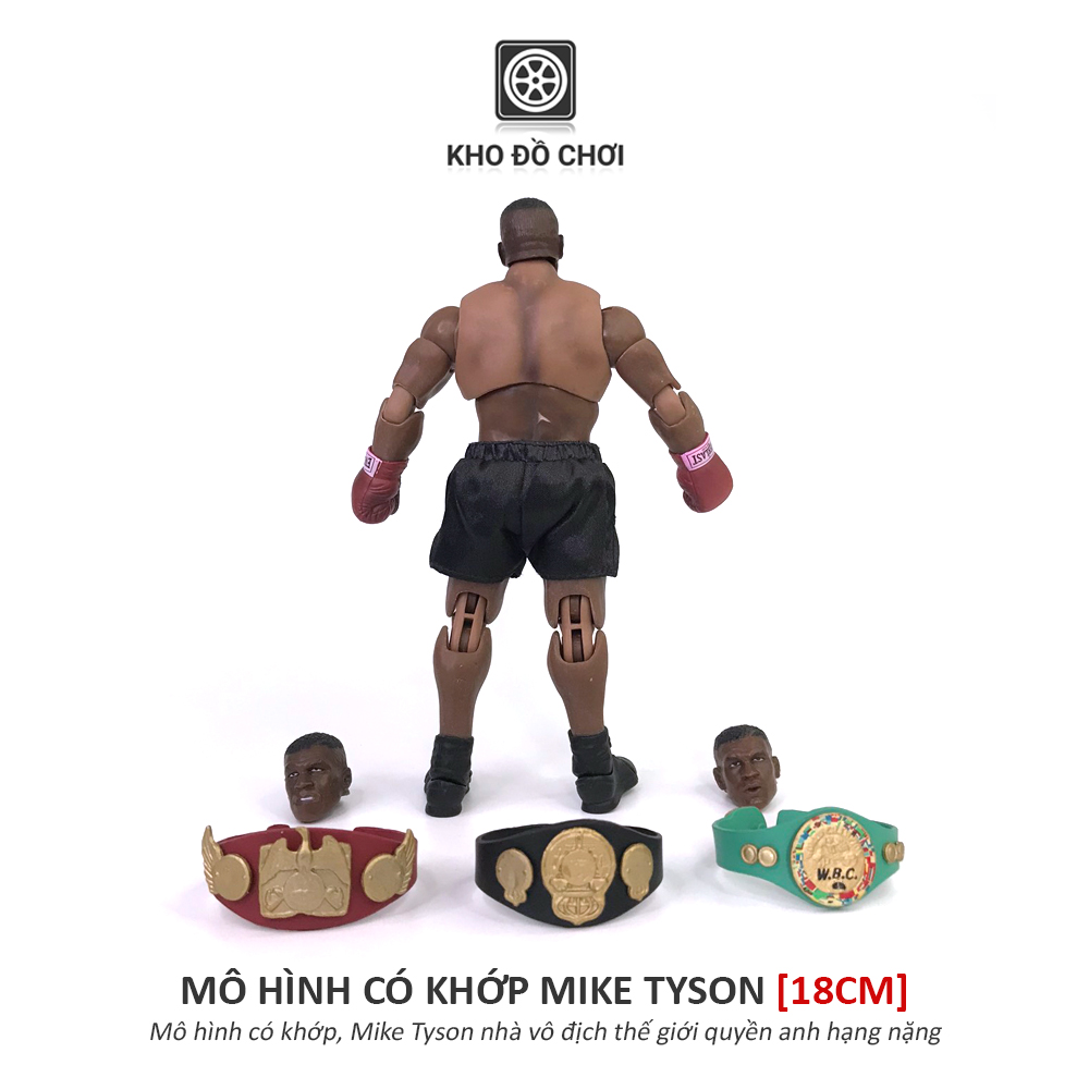 Mô hình có khớp Mike Tyson - nhà vô địch quyền anh hạng nặng (18cm)