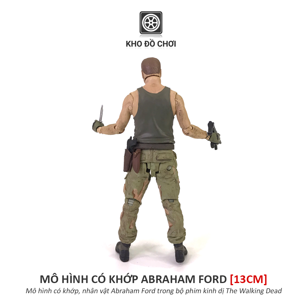 Mô hình có khớp Abraham Ford - The Walking Dead (13cm)