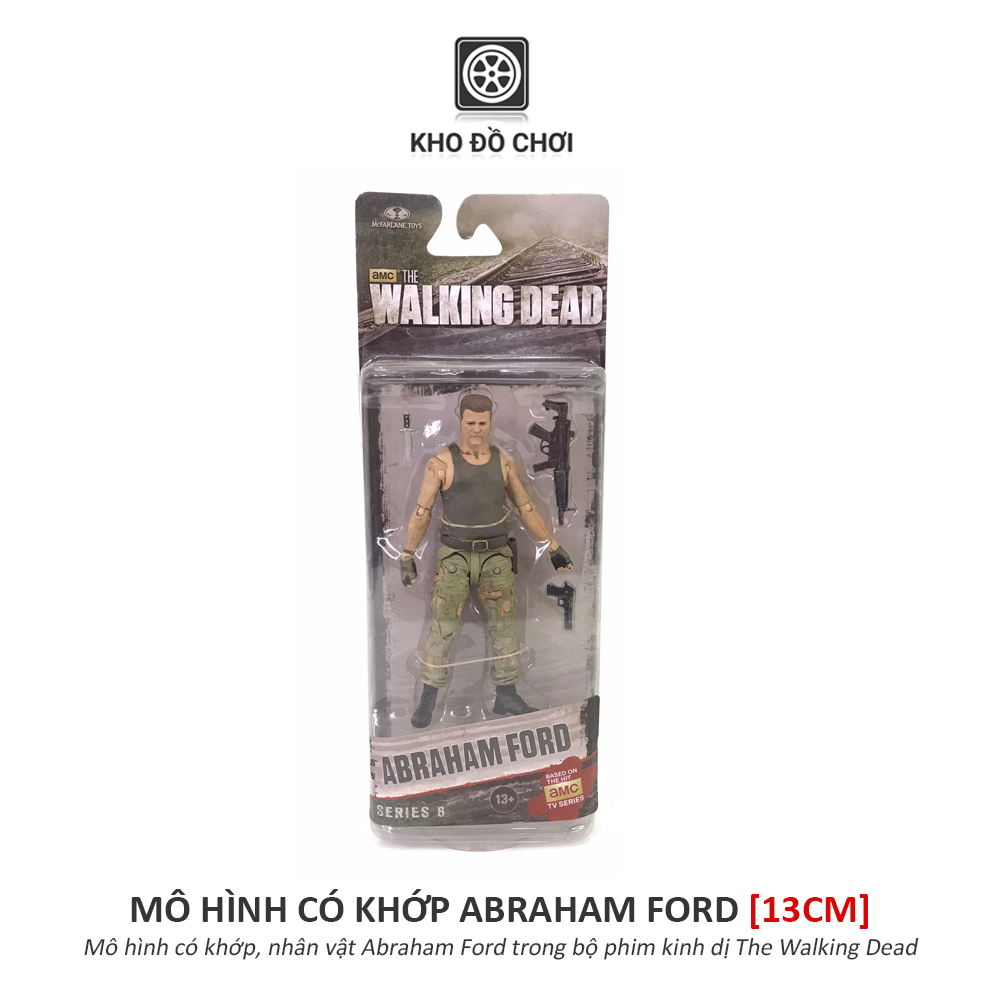 Mô hình có khớp Abraham Ford - The Walking Dead (13cm)