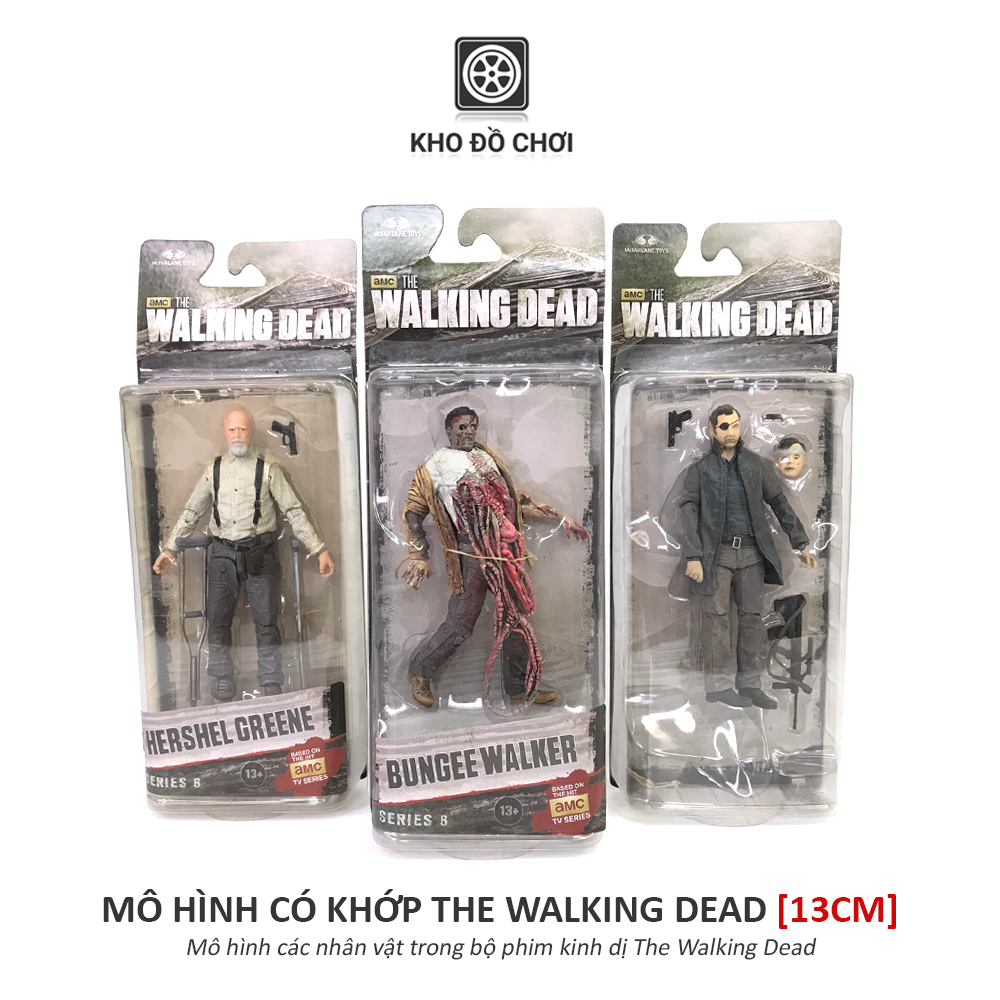 Mô hình có khớp nhân vật phim The Walking Dead (13cm)